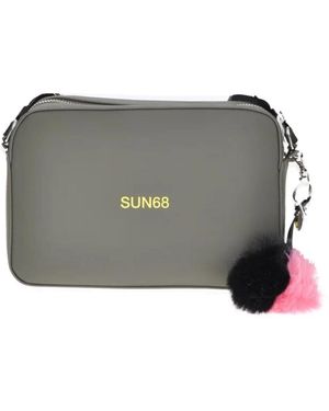 Sun 68 Neoprene Saponetta Schoudertas - Grijs