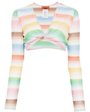 Missoni Long Sleeve Tops - Groen