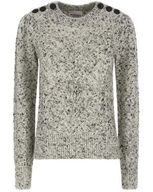 Isabel Marant Truien & Vesten ,Grijs ,Katoen Anastasia Sweater