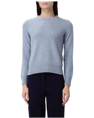 Kangra Round-Neck Knitwear - Blu