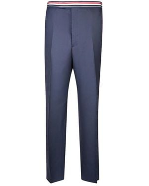 Thom Browne Suit Trousers - Blue