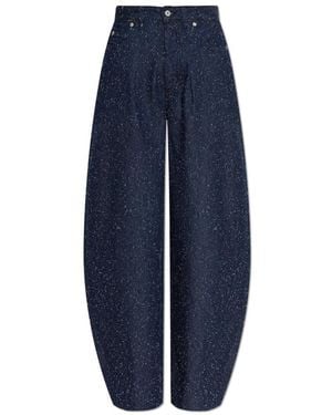 Jacquemus Jeans Met Vintage-Effect - Blauw