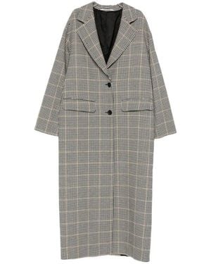 Tagliatore Single-Breasted Coats - Gray