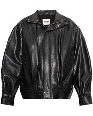 Arma Leather Jackets - Negro