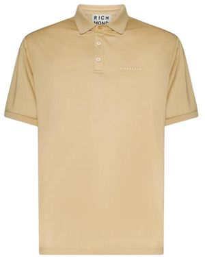 John Richmond Polo Shirts - Natural
