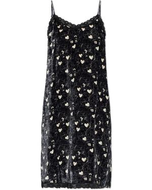 R13 Ärmelloses Kleid - Schwarz