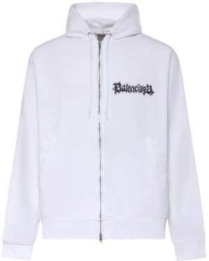 Balenciaga Zip-Throughs - Blue