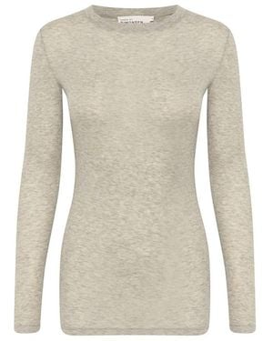 Karen By Simonsen Long Sleeve Tops - Neutro