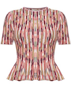 Ulla Johnson Overhemden ,Roze ,Katoen Samira Top - Rood