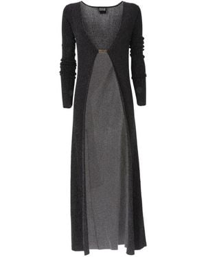 Versace Jeans Couture Sparkling Long Cardigan - Schwarz