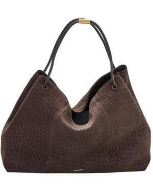 Trussardi Tote Bags - Marrone