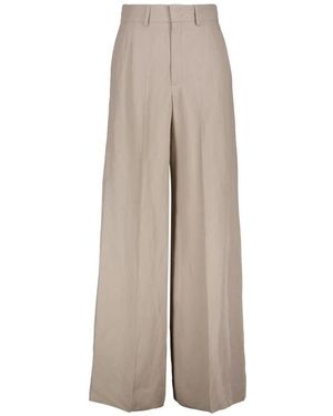 Rossi Ivon Wide Broeken - Naturel