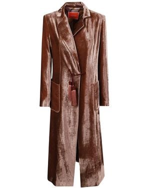 La DoubleJ Belted Coats - Brown