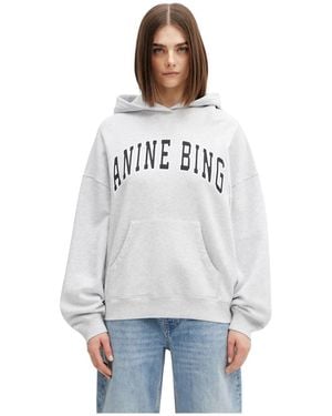 Anine Bing Hoodies - Blanco