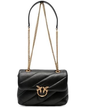 Pinko Tassen ,Zwart ,Love Puff Mini