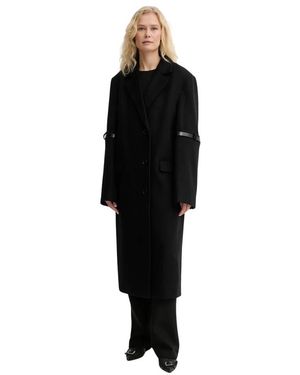Coperni Single-Breasted Coats - Negro