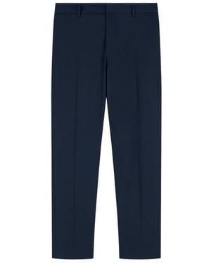 ARMANI EXCHANGE Klassieke Comfort Katoenen Twill Broek - Blauw