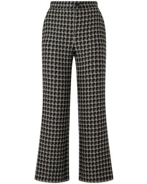 Alberta Ferretti Wide Trousers - Gris