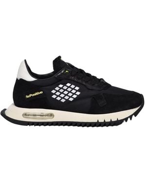 Be Positive Space Run Sneakers - Schwarz