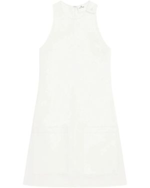 Courreges Kleedjes ,Wit ,Heritage Poplin Dress