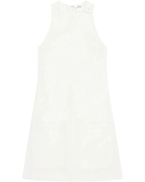 Courreges Kleedjes ,Wit ,Heritage Poplin Dress