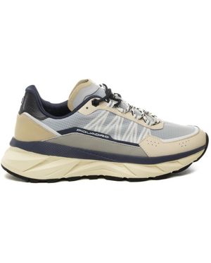 Piquadro Technischer Stoff-Sneaker - Blau