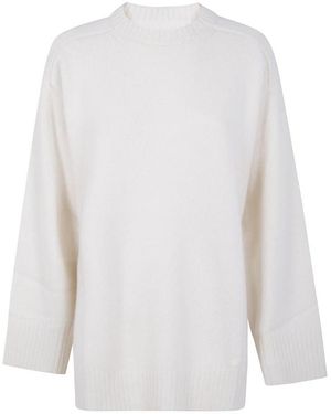Loulou de Saison Round-Neck Knitwear - Blanc