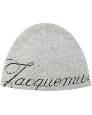 Jacquemus Atelier Beanie - Grau