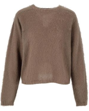 Max Mara Truien & Vesten ,Groen ,Maglia-Canottiera-Top Campale - Bruin