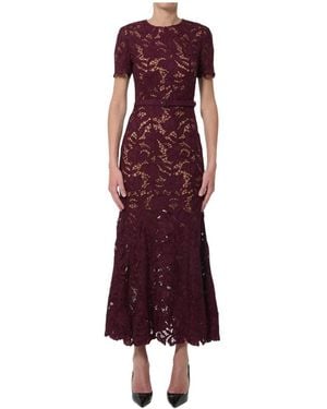 Self-Portrait Maxi Dresses - Red