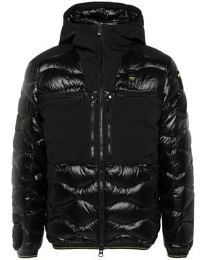 Blauer Jassen ,Zwart ,Wave Puffer Jacket