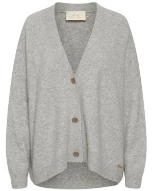 Karen By Simonsen Cardigans - Gris