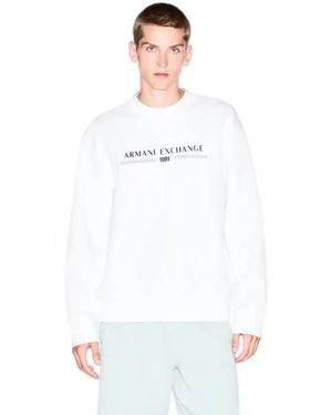 ARMANI EXCHANGE Sweatshirts - Weiß