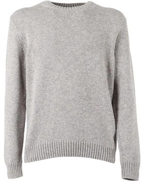 Slowear Round-Neck Knitwear - Gris