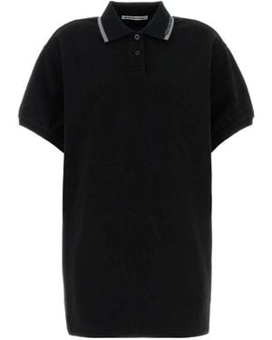 T By Alexander Wang Polo Shirts - Black