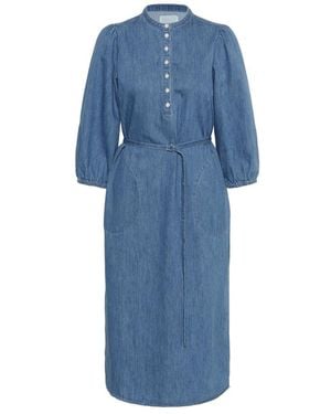 Part Two Midi Dresses - Blue