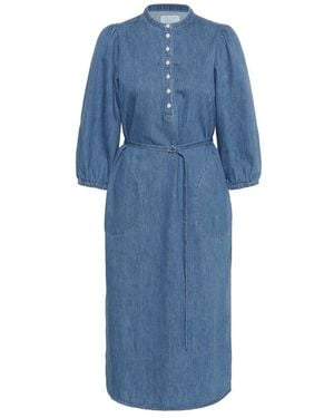 Part Two Midi Dresses - Blue