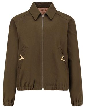 Valentino Light Jackets - Green