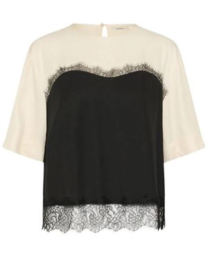 Inwear Overhemden ,Veelkleurig ,Polyester Rinda Iw Blouse - Zwart