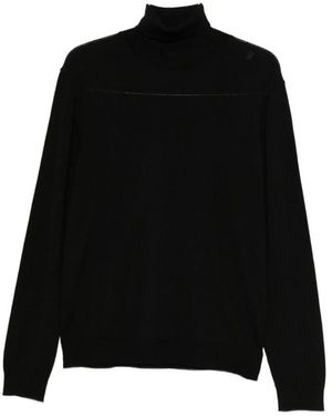 Daniele Fiesoli Zwarte Sweater Collectie