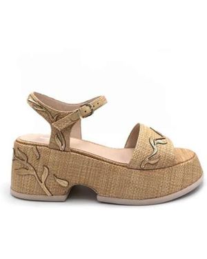 Jeannot Wedges - Marrón