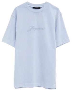 Jacquemus T-Shirts - Blauw