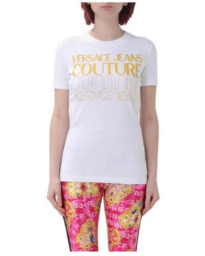 Versace Jeans Couture T-Shirts - Blanco