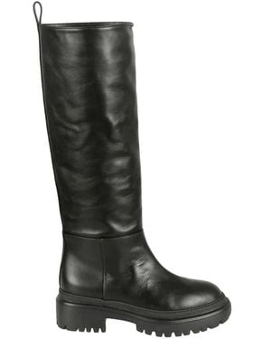 L'Autre Chose High Boots - Black