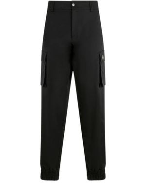 Philipp Plein Straight Trousers - Black
