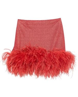Oséree Short Skirts - Rosso