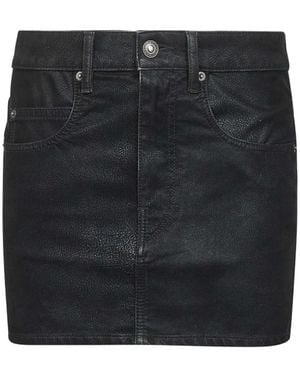 Isabel Marant Ju0363Fac3B01E Kurzer Rock - Schwarz