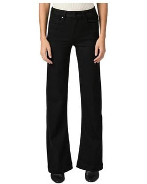 PAIGE Boot-Cut Jeans - Negro