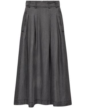 co'couture Denim Skirts - Gris