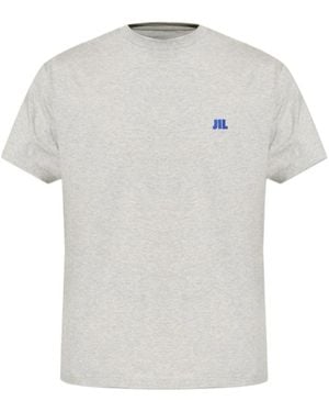 Jil Sander Tops ,Grijs ,T-Shirts - Wit